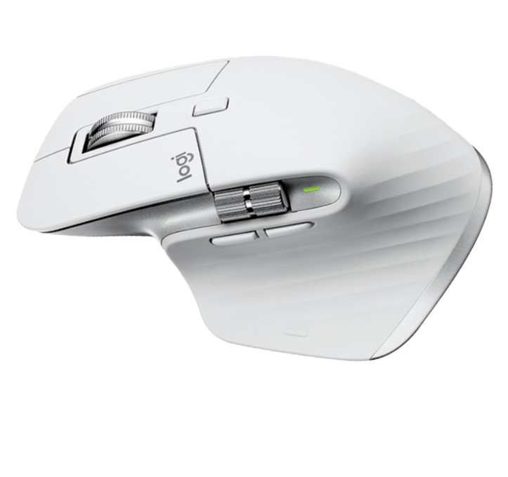 MOUSE LOGITECH MX MASTER 3S GRIS CLARO-2