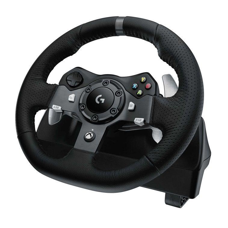 Xbox Logitech G920 RACING WHEEL AND PEDALS-0