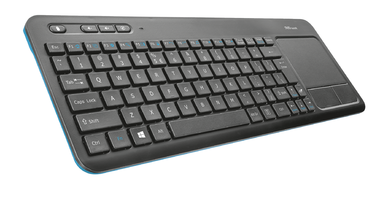 Teclado Inalámbrico Trust  Veza Touchpad-2