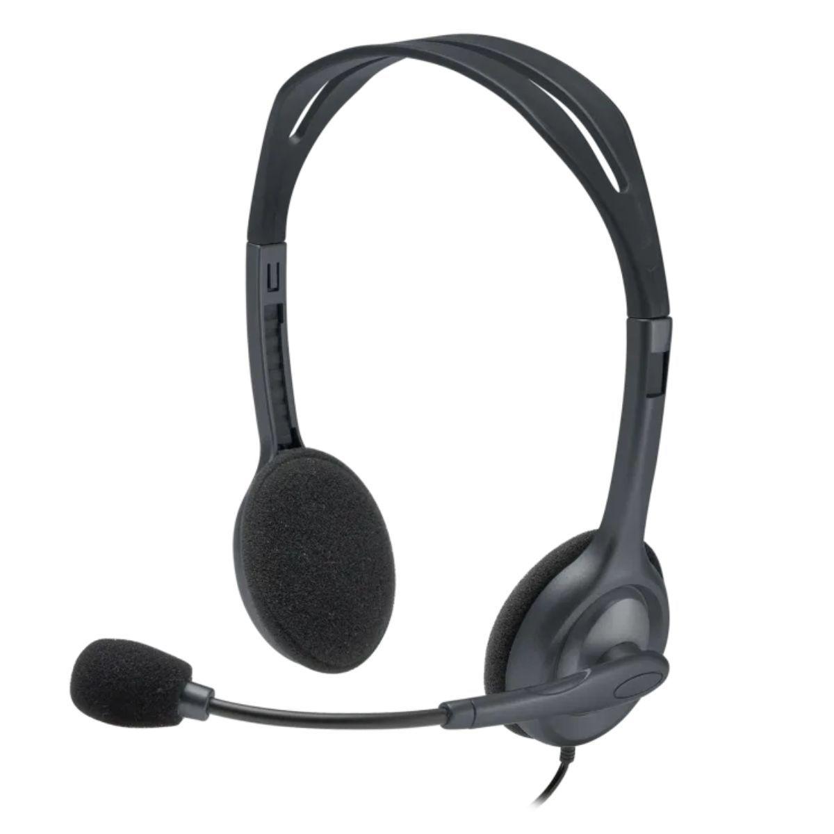Audifonos Logitech H111 Stereo Headset Alambricos De 3,5 Mm-0