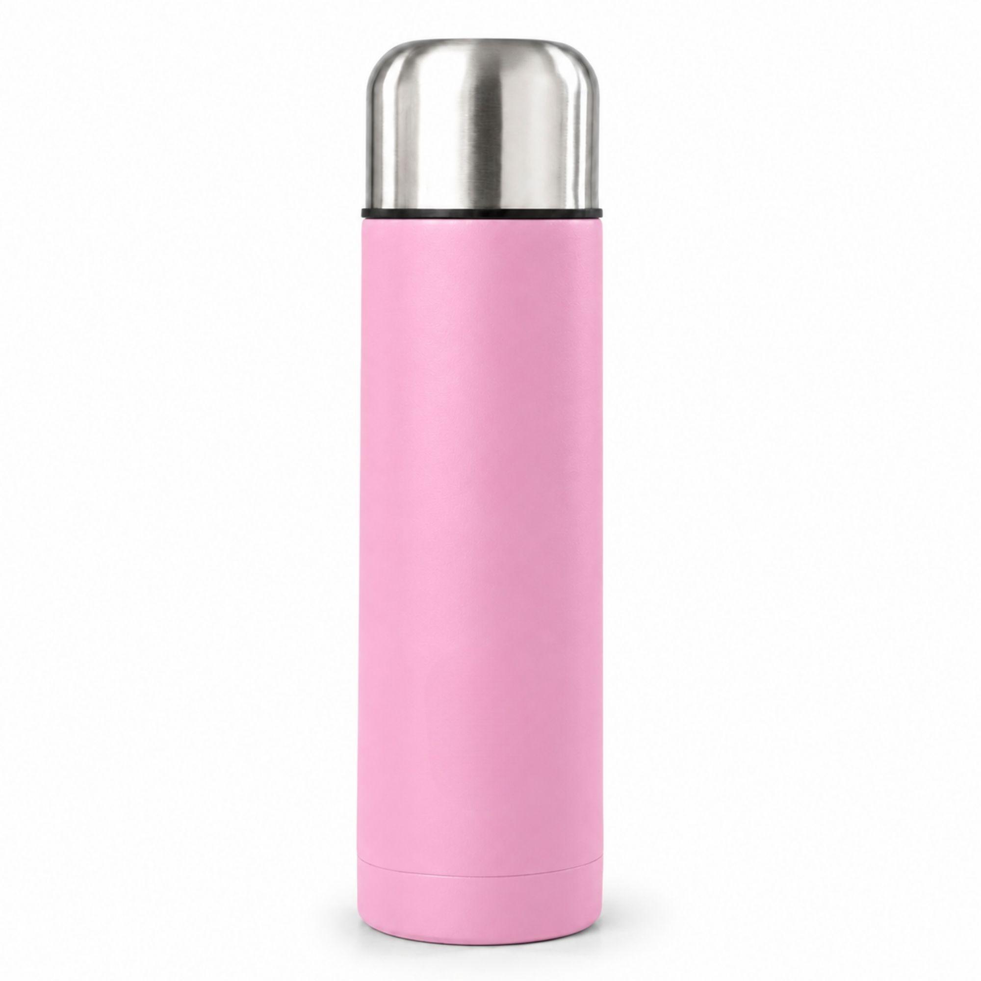 Termo Mate Acero Inoxidable Autocebante 2 en 1 Tawo 750 Ml Hermetico Antiderrame Rosado-4