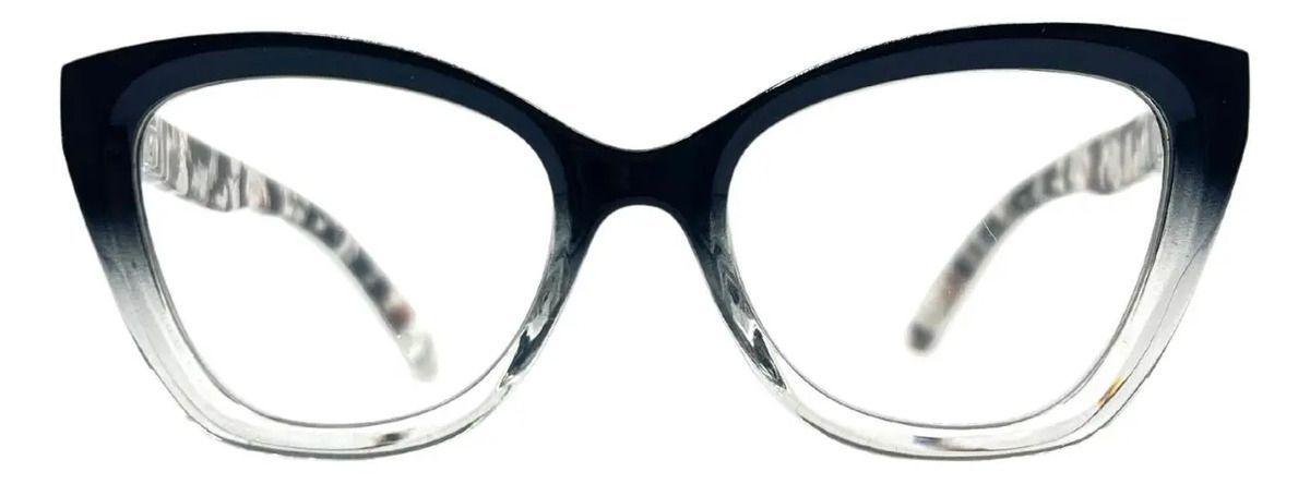 Lentes de Lectura para mujer presbicia Achik Scarlet Negro Cat Eye con filtro Azul para pantallas-1