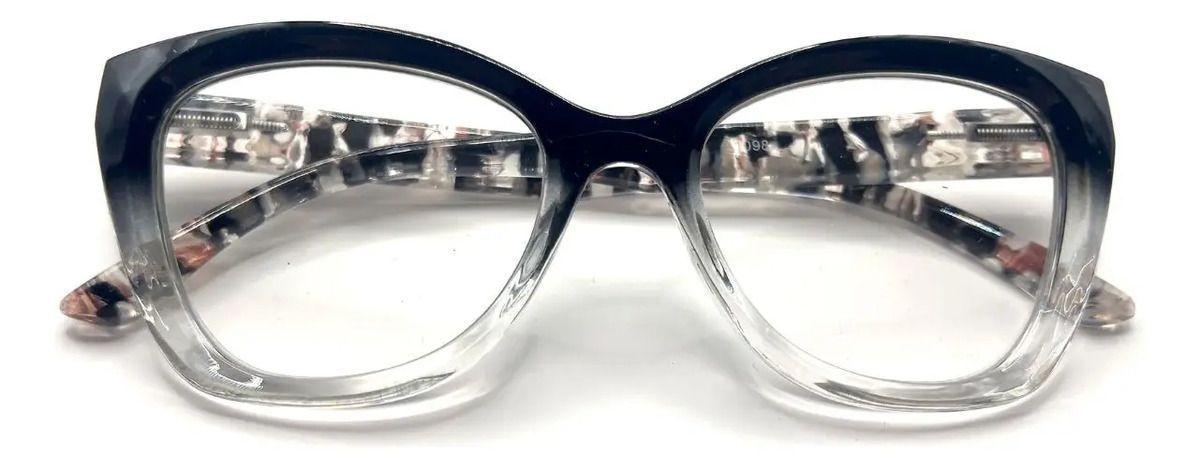 Lentes de Lectura para mujer presbicia Achik Scarlet Negro Cat Eye con filtro Azul para pantallas-3