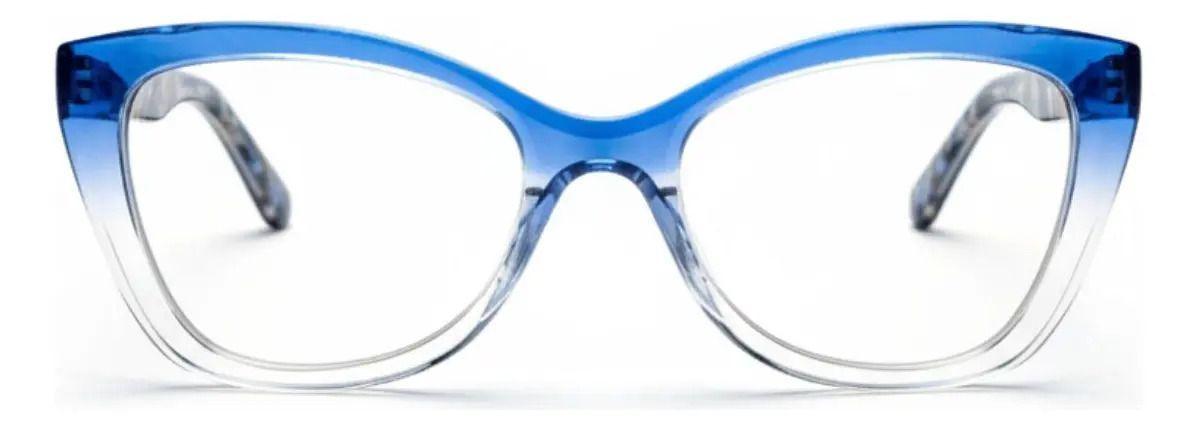 Lentes de Lectura para mujer presbicia Achik Scarlet Azul Cat Eye con filtro Azul para pantallas-1