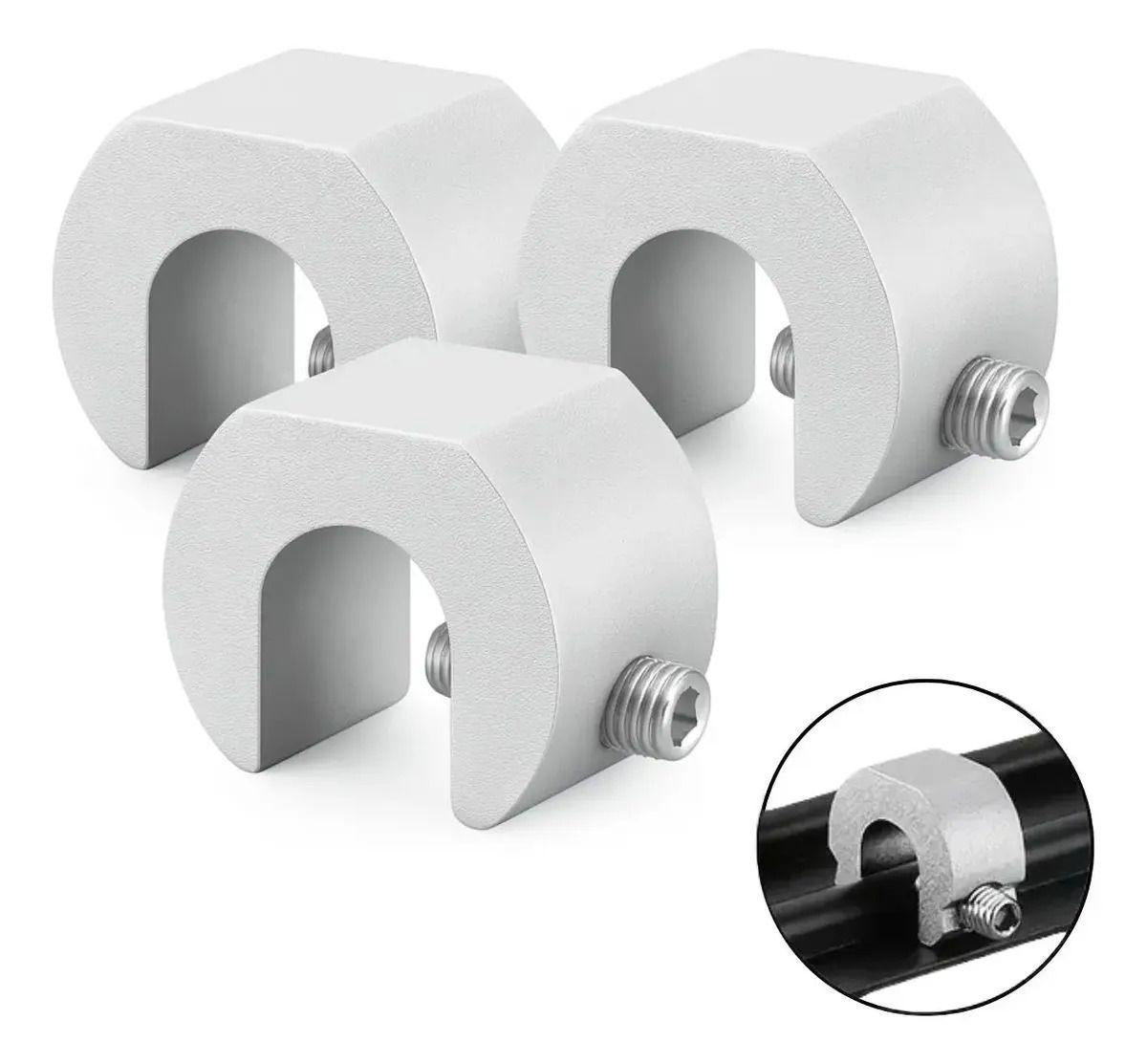 Seguro antirrobo ventanas y mamparas corredizas metálicas Pack 3 Color Plateado-1