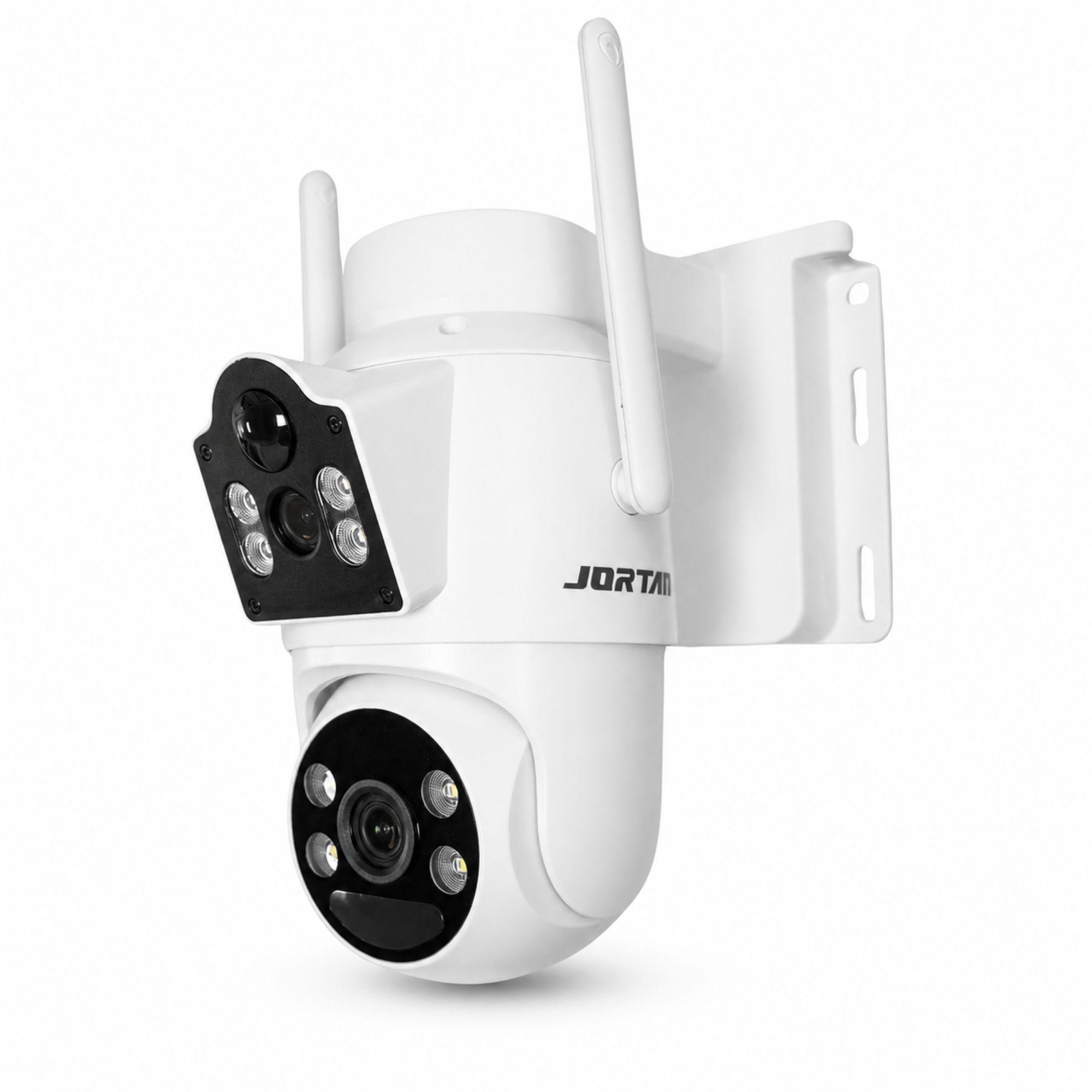 Camara Seguridad Solar 4g Exterior Sim Homologada Doble 6mp Ptz 360° Blanco-1