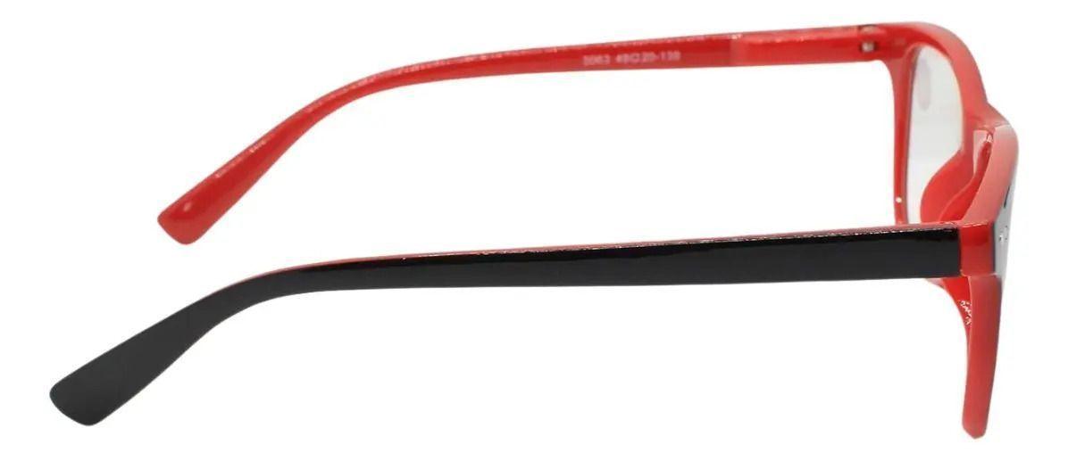 Lentes Lectura Hombre Achik Vector Crimson Rojo Anteojos presbicia filtro luz azul-2