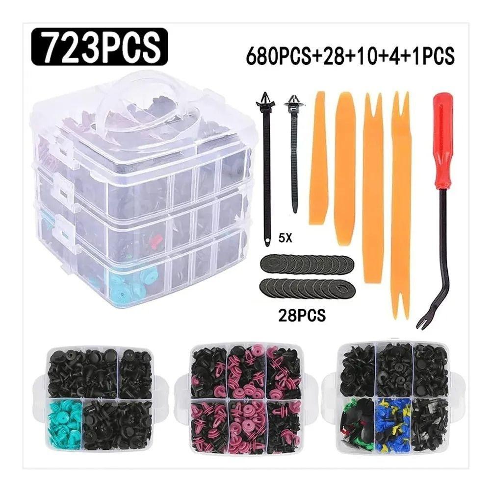 Juego De Broches Para Panel De Moldura 723pcs-2