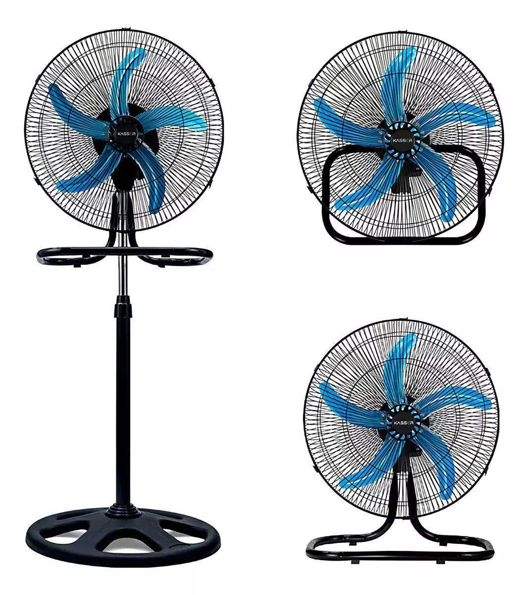 Ventilador Metalico 18 Alta Potencia 3 En 1-2