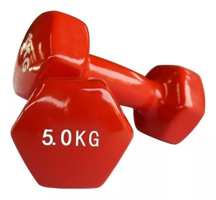 Par De Mancuerda 5 Kilos Vinilico-1