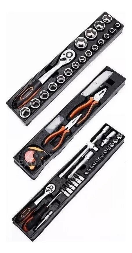 Caja De Herramientas Set 85 Pieza Plegable 5 Niveles-2