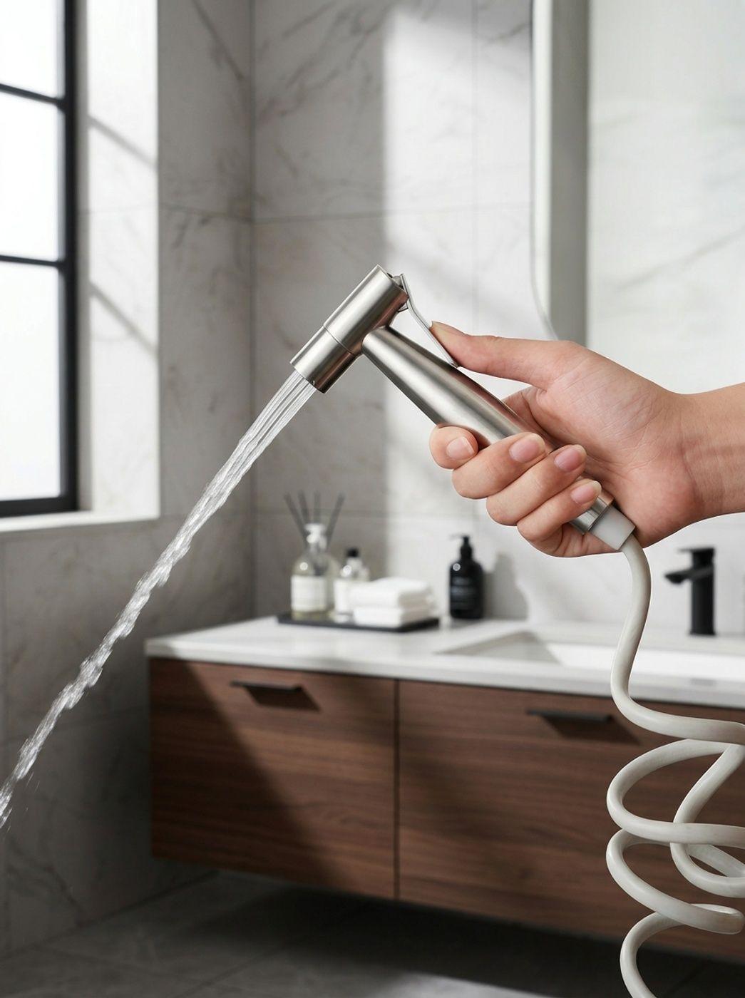 Ducha Bidet Arabe Inodoro Acero Inoxidable-3