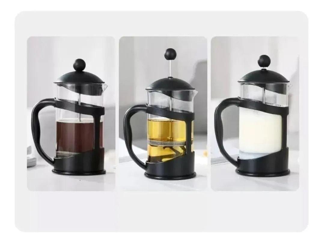 Cafetera Francesa French Press Caf Y T Acero Inoxidable-1