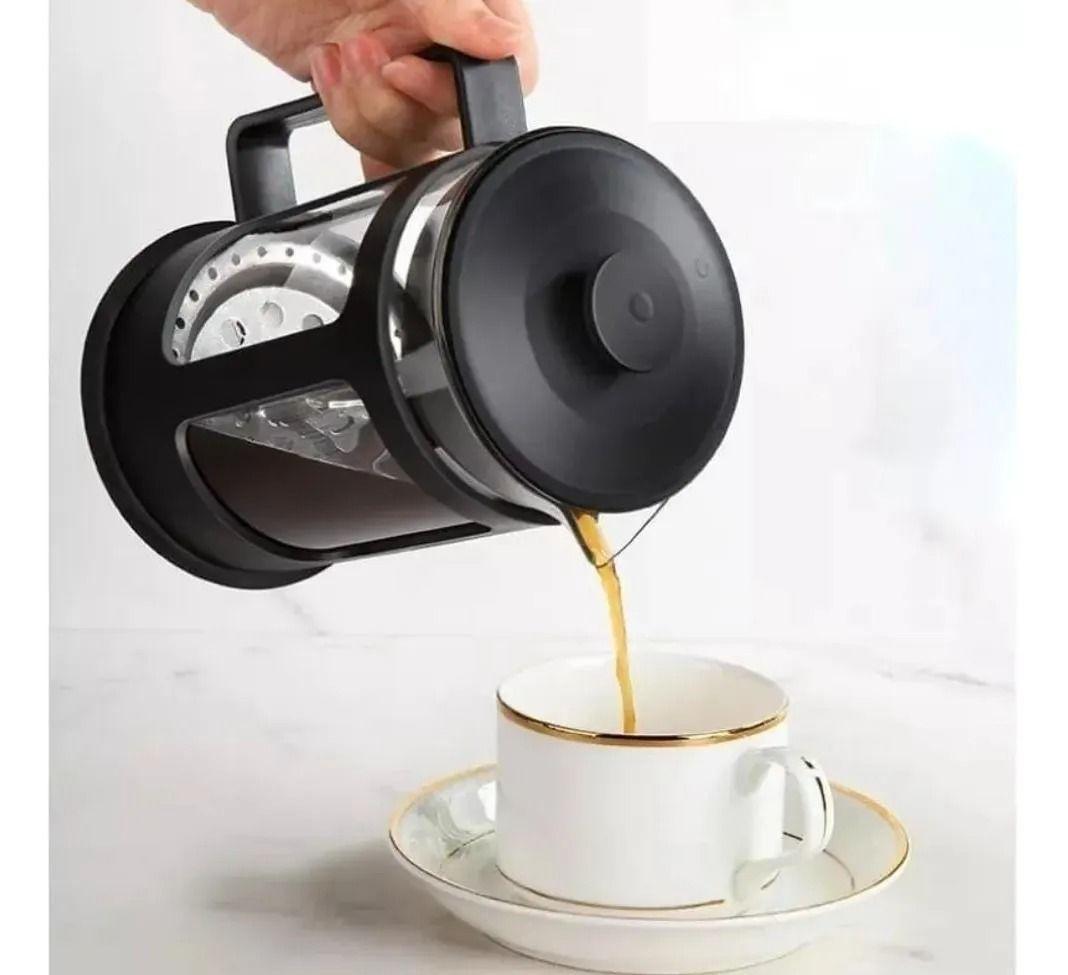 Cafetera Francesa French Press Caf Y T Acero Inoxidable-3