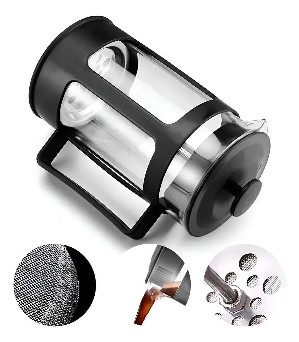 Cafetera Francesa French Press Caf Y T Acero Inoxidable-4