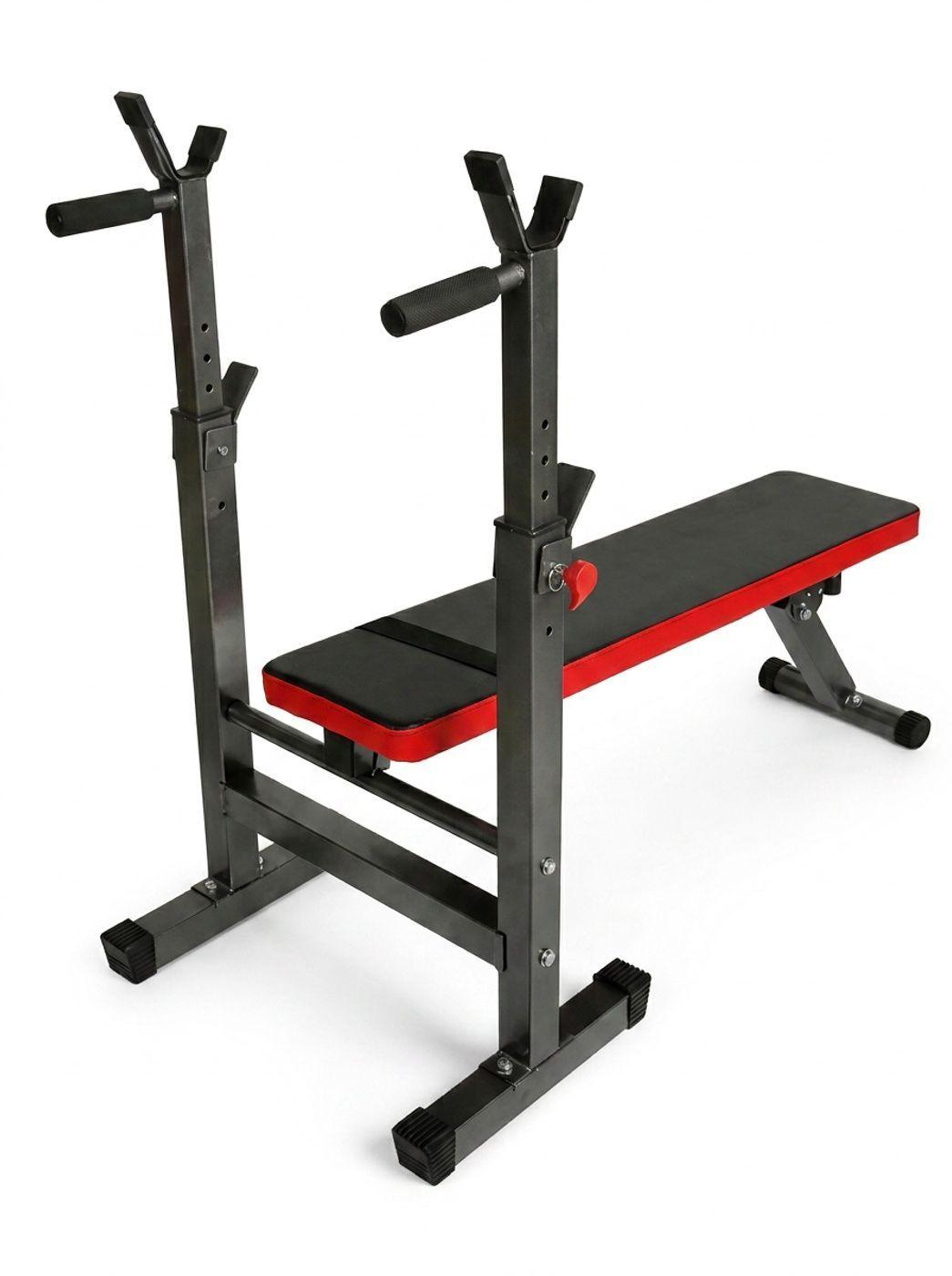 Banca Abdominal Multifuncional Plegable Abdomen Y Pesas-0