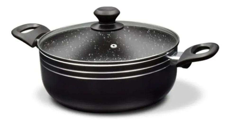 Juego De Ollas Bateria 8 Piezas Antiadherente de Granito-3