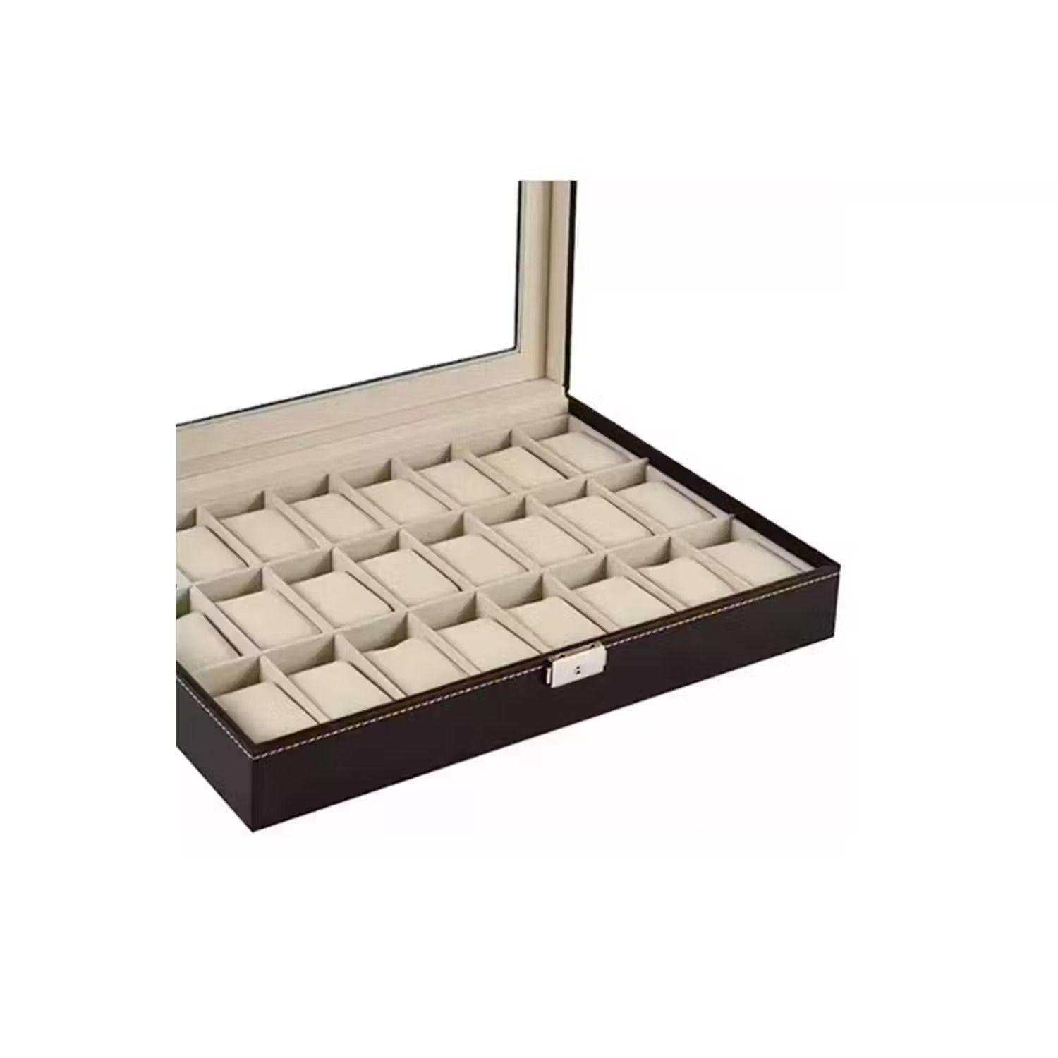 Caja Organizador Relojes Estuche Para Relojes Relojeria 24pc-5