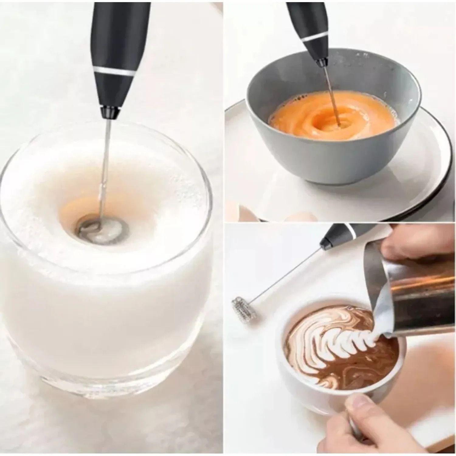 Mini Batidor Eléctrico Revolvedor De Café Y Espuma Leche Usb-3