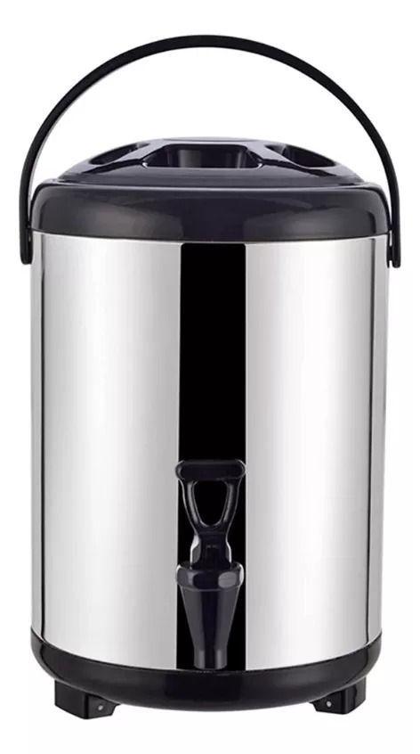 Termo Para Agua Caliente Y Fría Acero Inoxidable 8 Litros-1