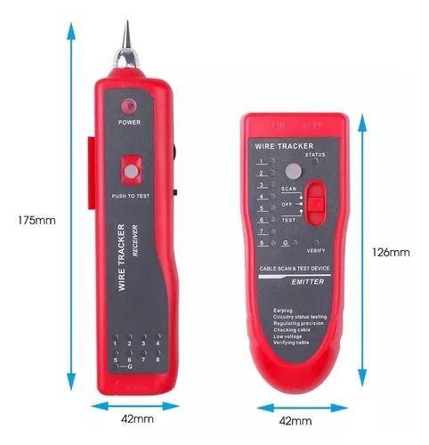 Medidor De Cables De Red Wire Tracker Con Sensibilidad-2