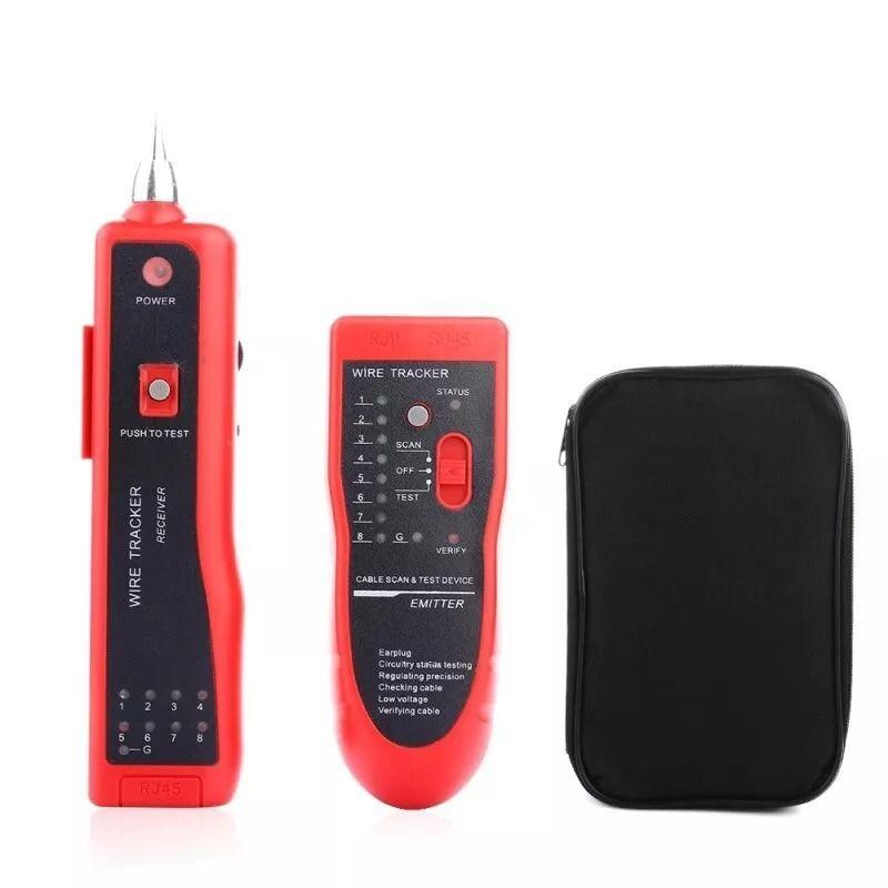 Medidor De Cables De Red Wire Tracker Con Sensibilidad-6