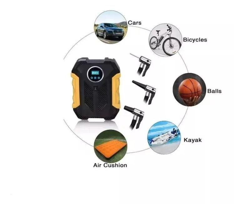 Inflador Aire Compresor Portátil 12v Neumático-2