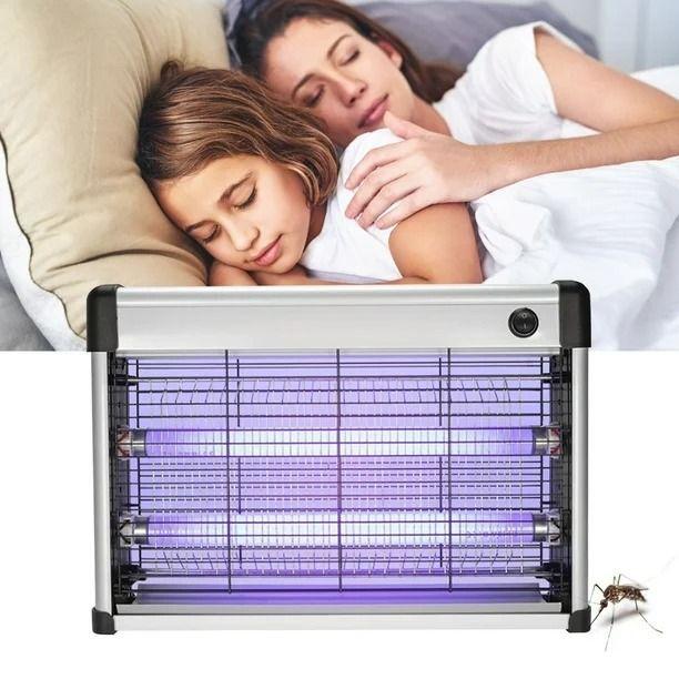 Matamoscas Uv El ctrico Mosquitos Zancudos Insectos Plagas-3