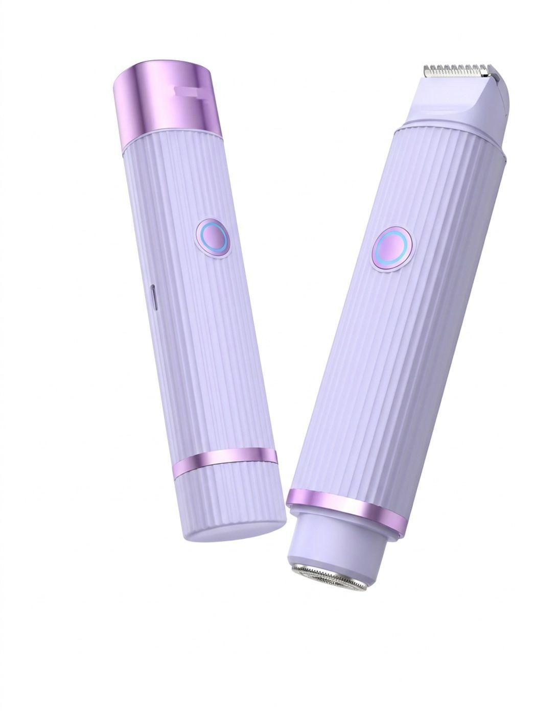 Depiladora electrica portatil 2 en 1 recargable USB-0
