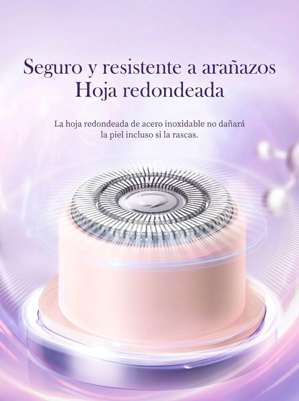 Depiladora electrica portatil 2 en 1 recargable USB-4