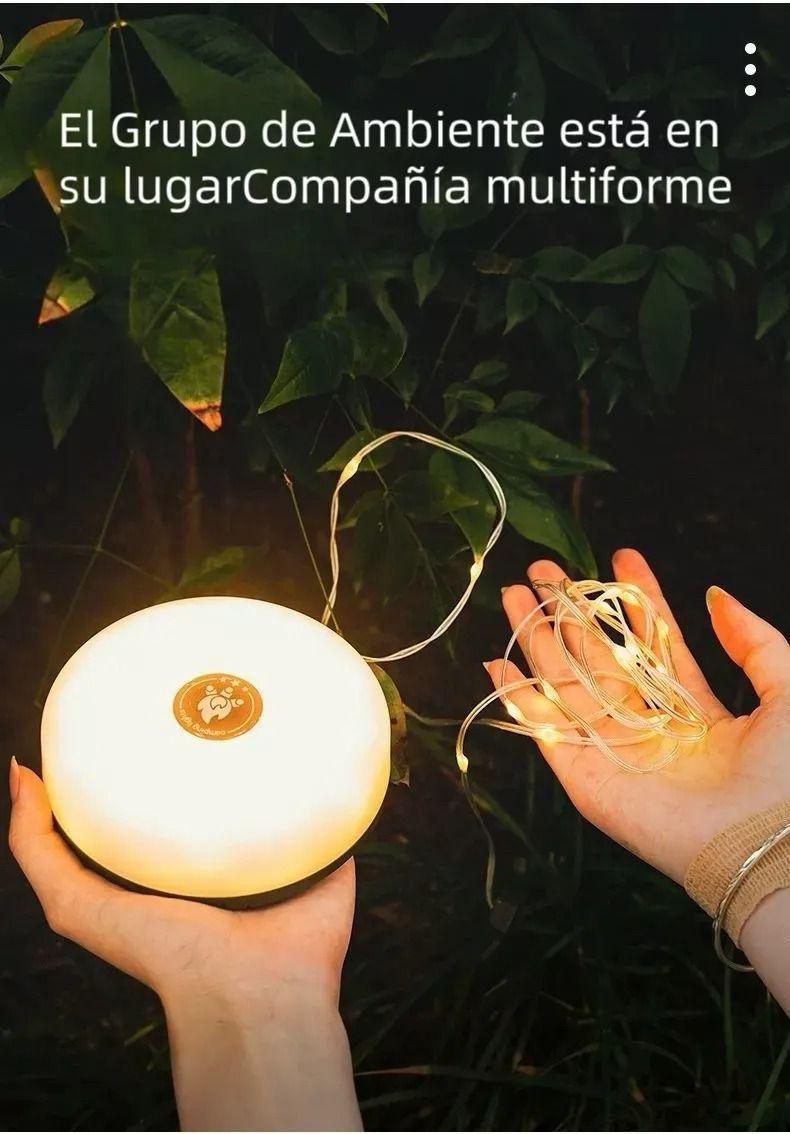 Cadena De Luces Para Camping Jardin Decoracion Guirnalda-4