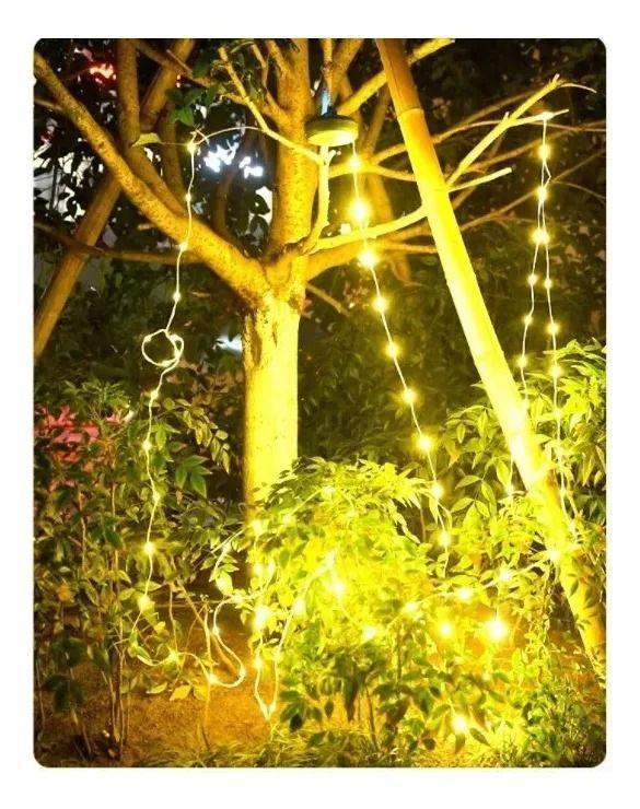 Cadena De Luces Para Camping Jardin Decoracion Guirnalda-6