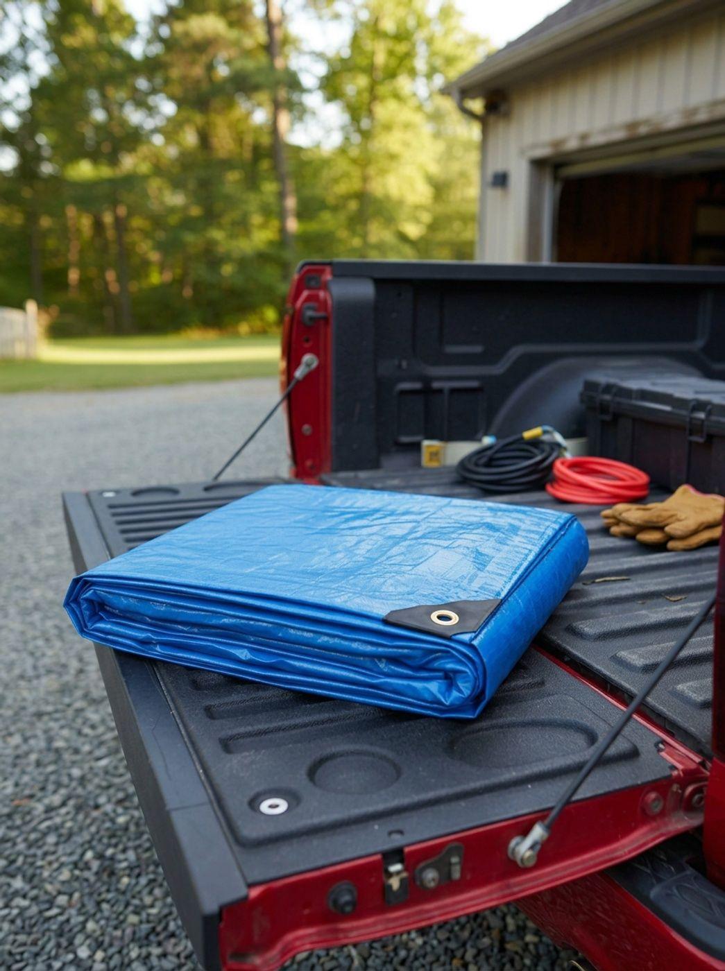 Lona Carpa Multiuso Impermeable 2x3 Metros Azul-2