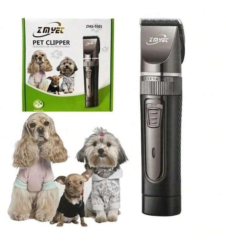 Cortadora De Pelo Para Perros Maquina Corta Recargable Usb-2