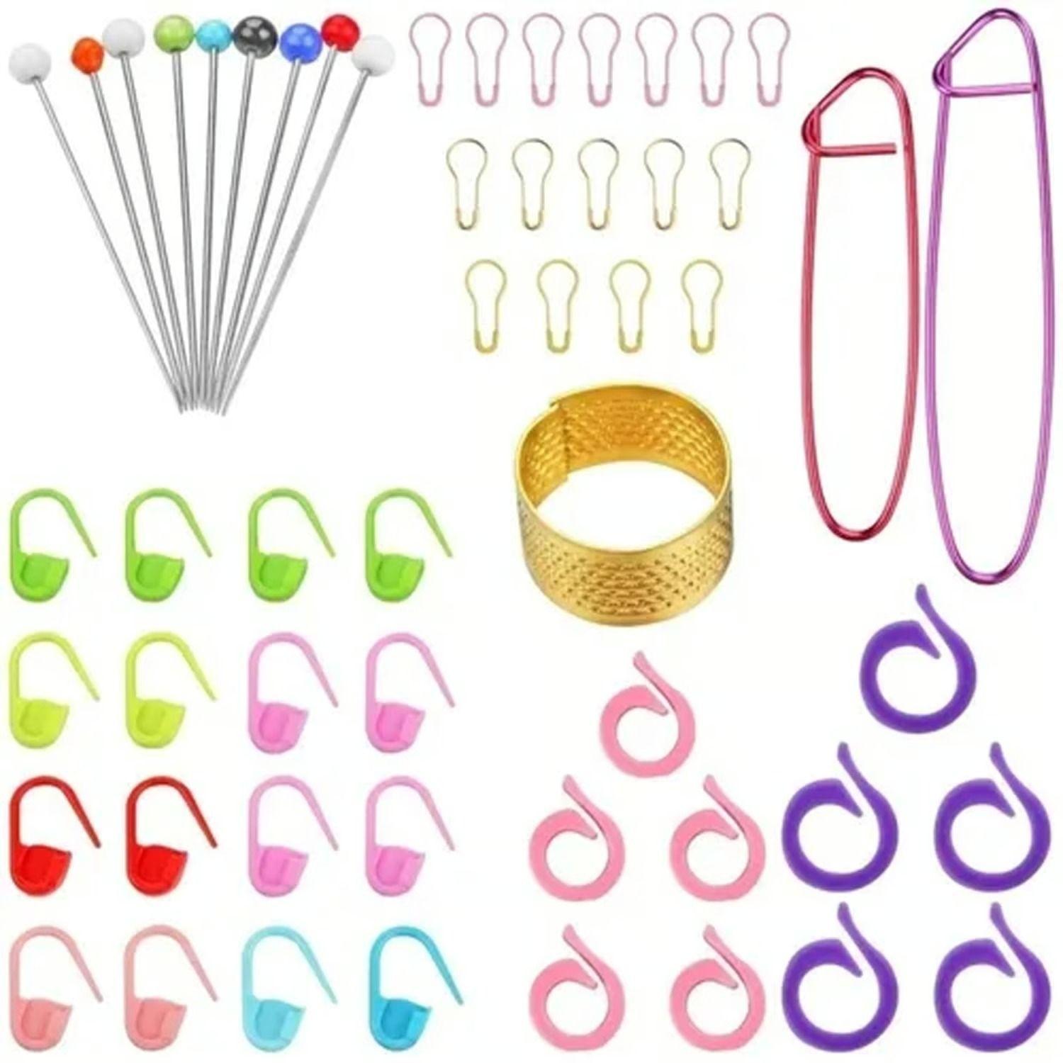 Kit De Agujas Y Accesorios Para Tejer A Crochet 100 Piezas-4