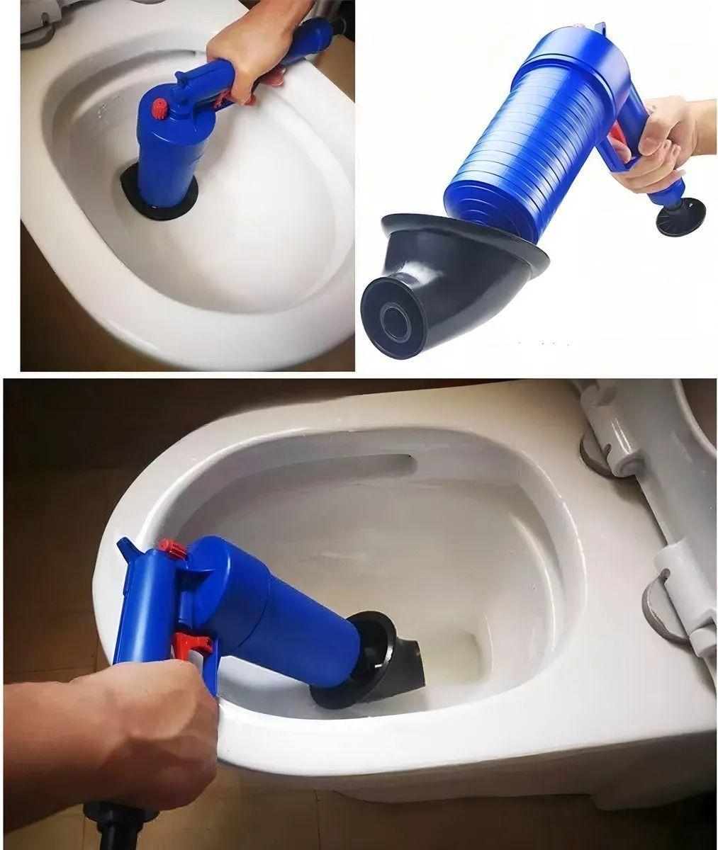 Destapador De Baño Wc Cañeria Fregadero Aire Comprimido-2