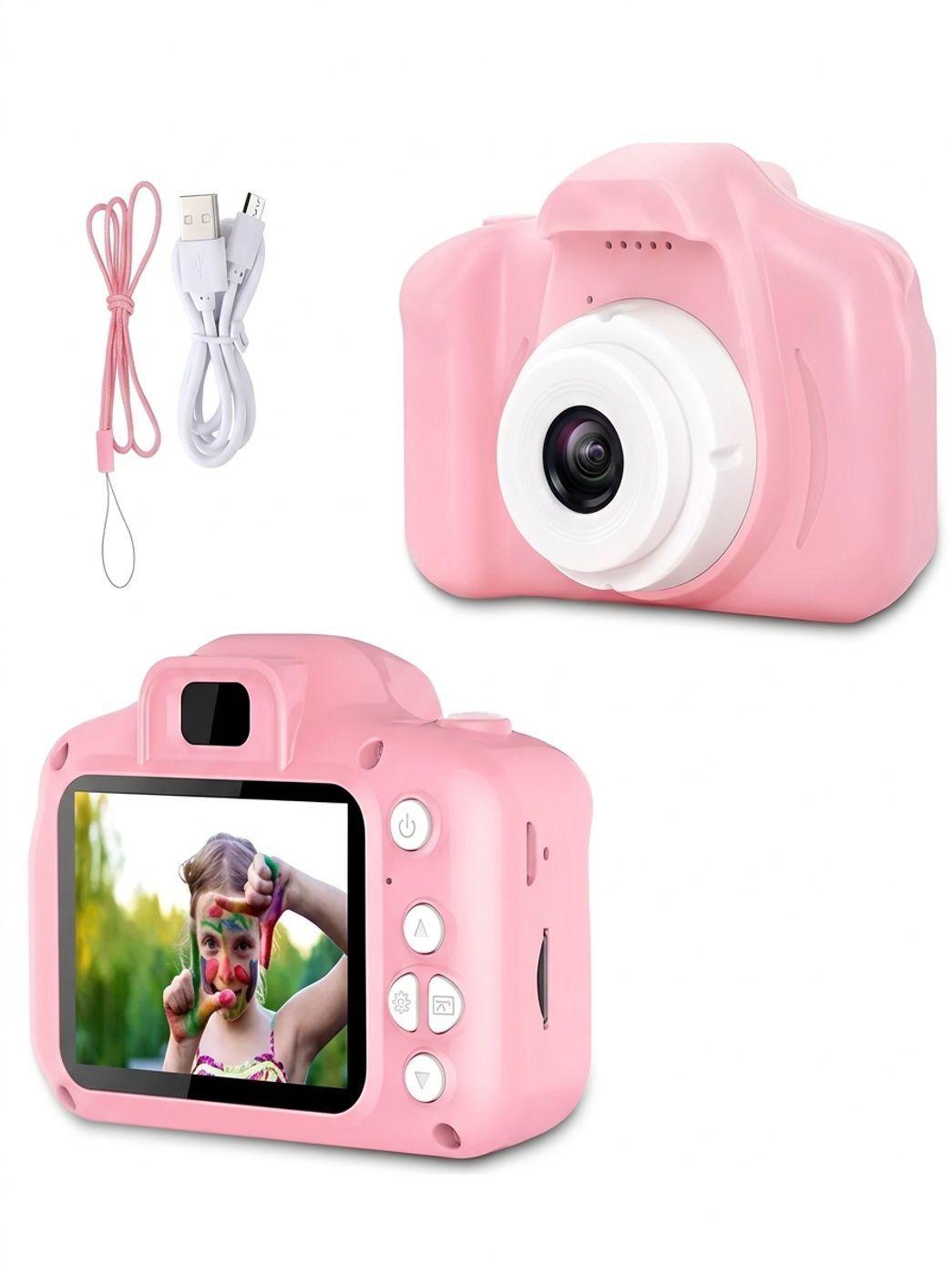 Mini Camara Digital Infantil Recargable Fotos Video Juegos-1