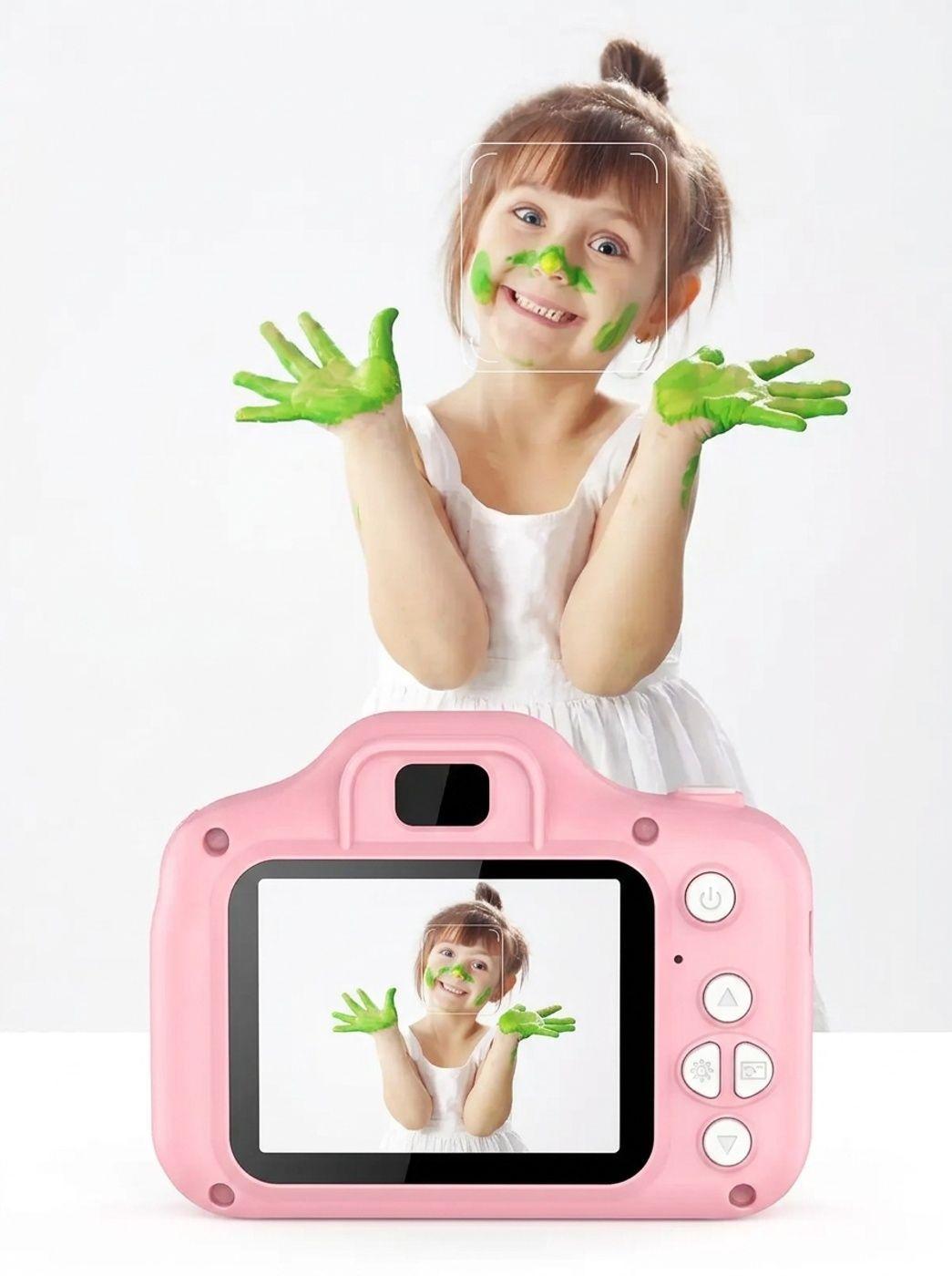 Mini Camara Digital Infantil Recargable Fotos Video Juegos-2