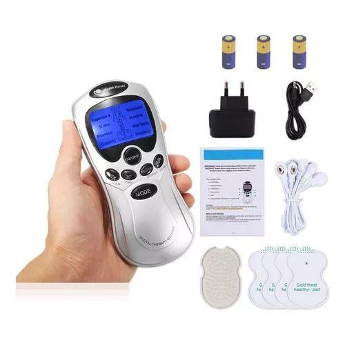 Electroestimulador Maquina Masajes Electrofisico 8 Parches-4