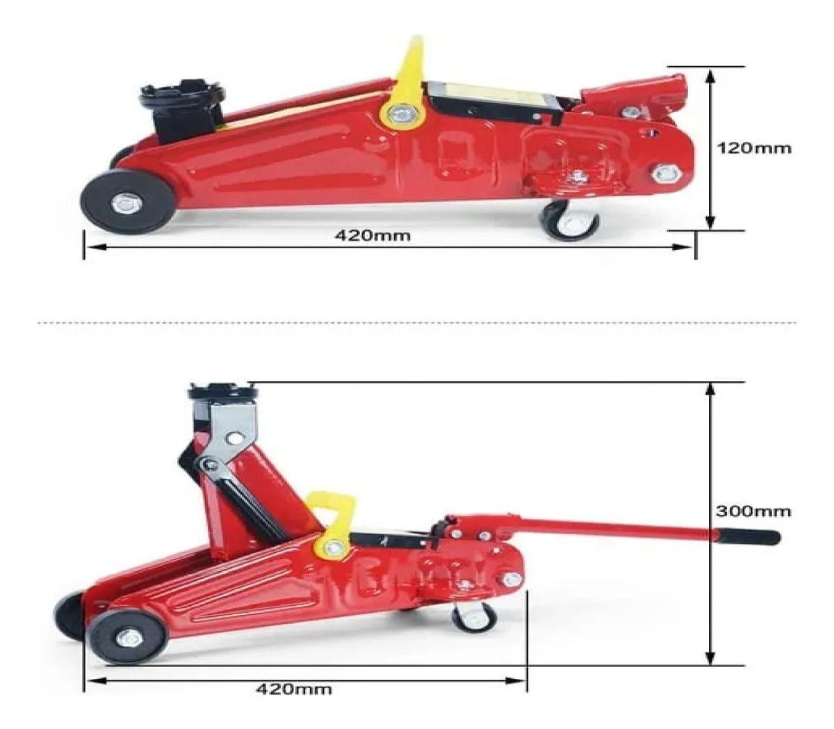 Gata Hidraulica Tipo Caiman Para 2 Toneladas-2