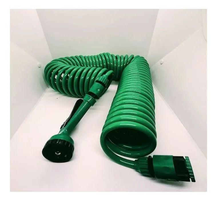 Manguera 15 Mts Espiral Expandible Casa Jardin Negocio-4