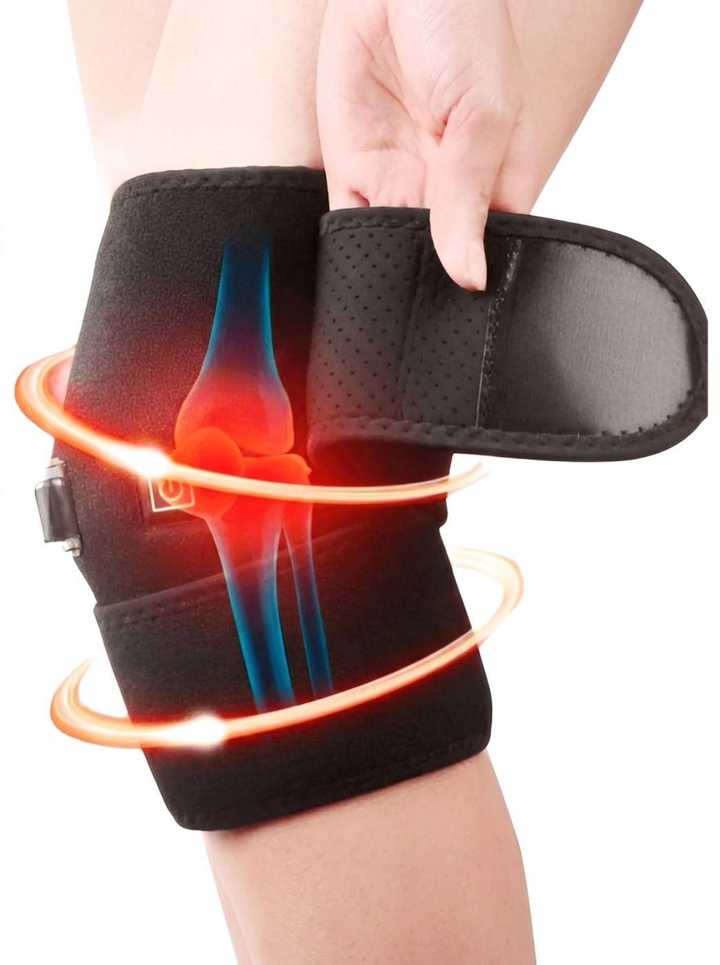 Rodillera Masajeador Calentador De Rodilla Ajustable-1