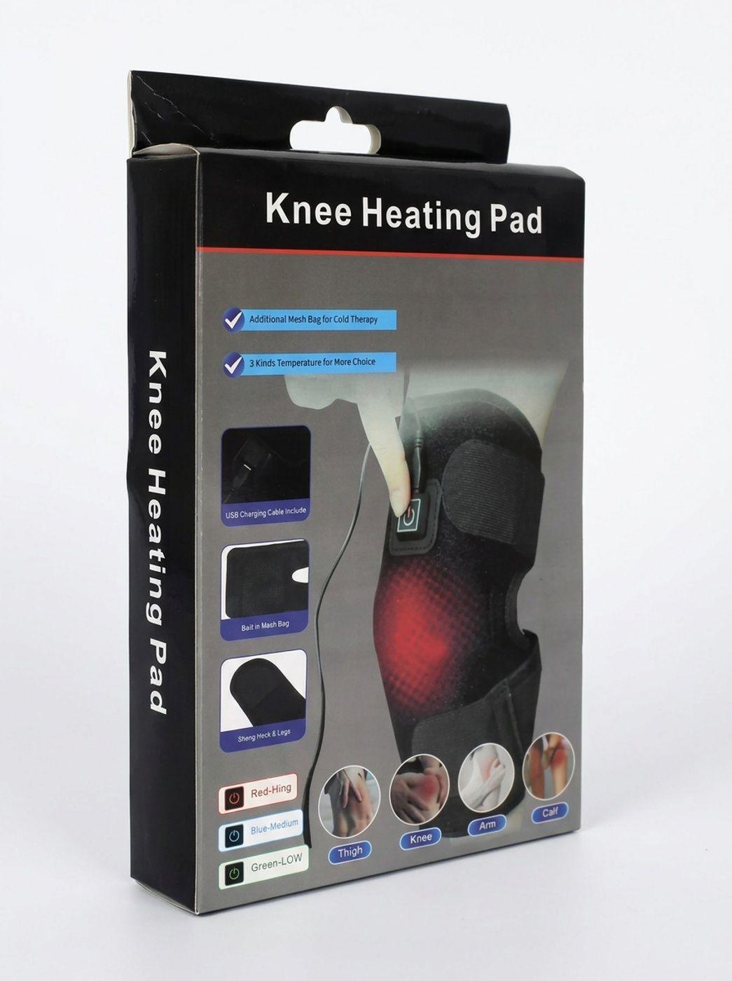 Rodillera Masajeador Calentador De Rodilla Ajustable-3