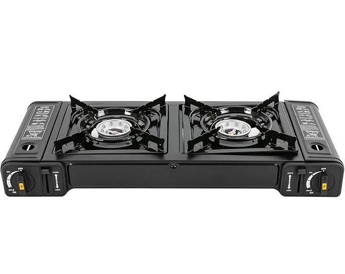 Cocinilla Camping Port til 2 Platos Con Encendido automatico-2