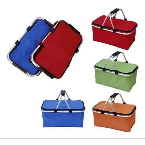 Bolso Canasta Cooler Térmico Plegable De 25l Para Picnic Al Azar-3