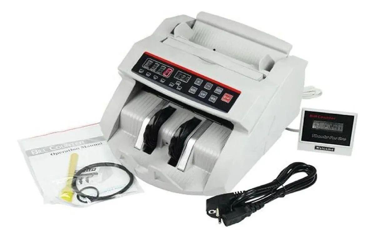 Máquina Contador Dinero Profesional Detector Billetes Falsos-2
