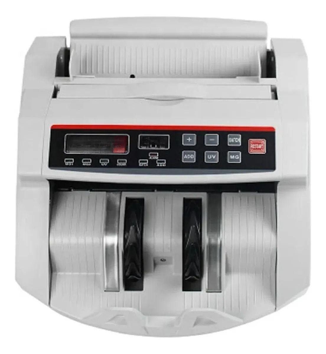 Máquina Contador Dinero Profesional Detector Billetes Falsos-3