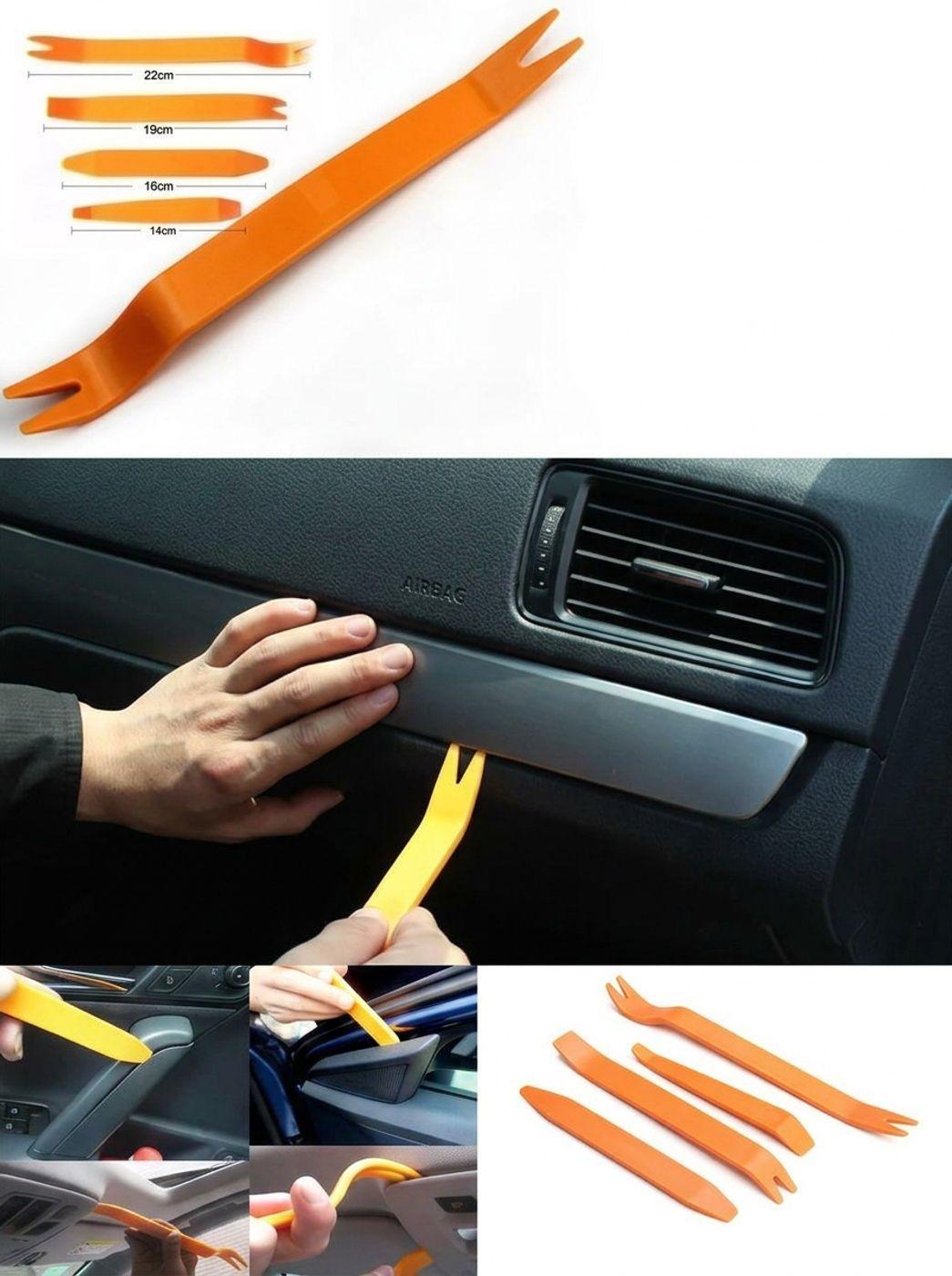 Set de 16 Herramientas para Desmontar y Reparar Radio de Coche-3