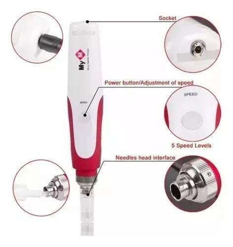 Dermapen Terapia Facial Con Microagujas Marca MYM-2