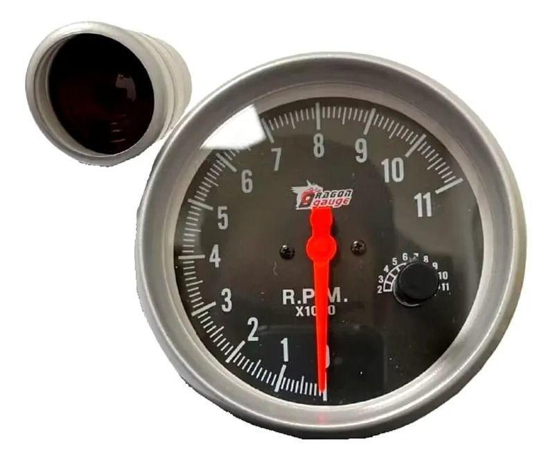 Tacómetro Análogo De 5 Pulgadas Para Auto Con Luces Led-3
